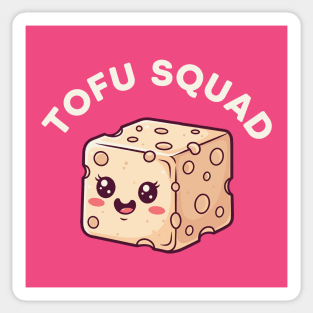 Kawaii Tofu Squad Sticker